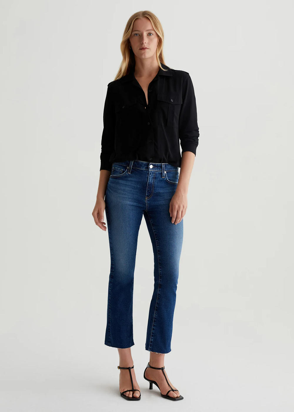 Farrah Boot Crop Jean - Forgotten - AG Jeans Canada - Danali