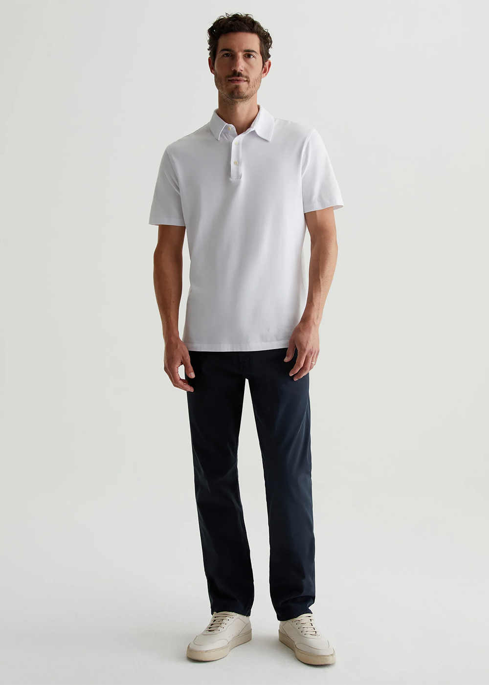 Graduate Tailored Sueded Pant - New Navy - AG Jeans Canada - Danali