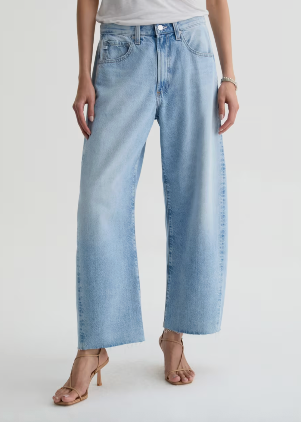 Hattie Crop Barrel Jean - Gesture - AG Jeans Canada - Danali