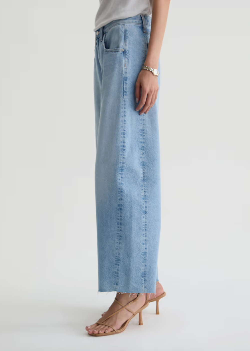 Hattie Crop Barrel Jean - Gesture - AG Jeans Canada - Danali