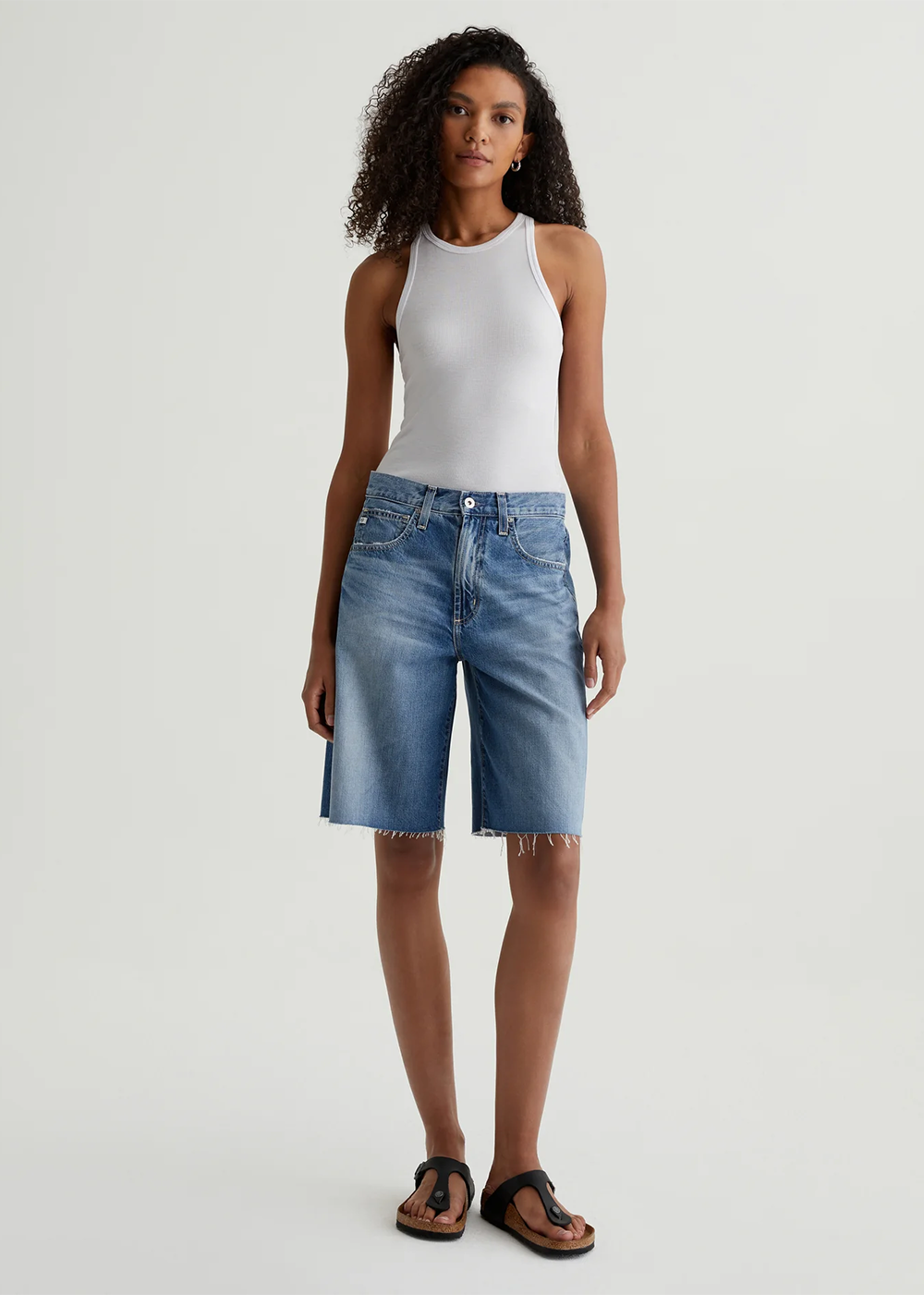 Hattie Long Denim Short - Gemini - AG Jeans Canada - Danali