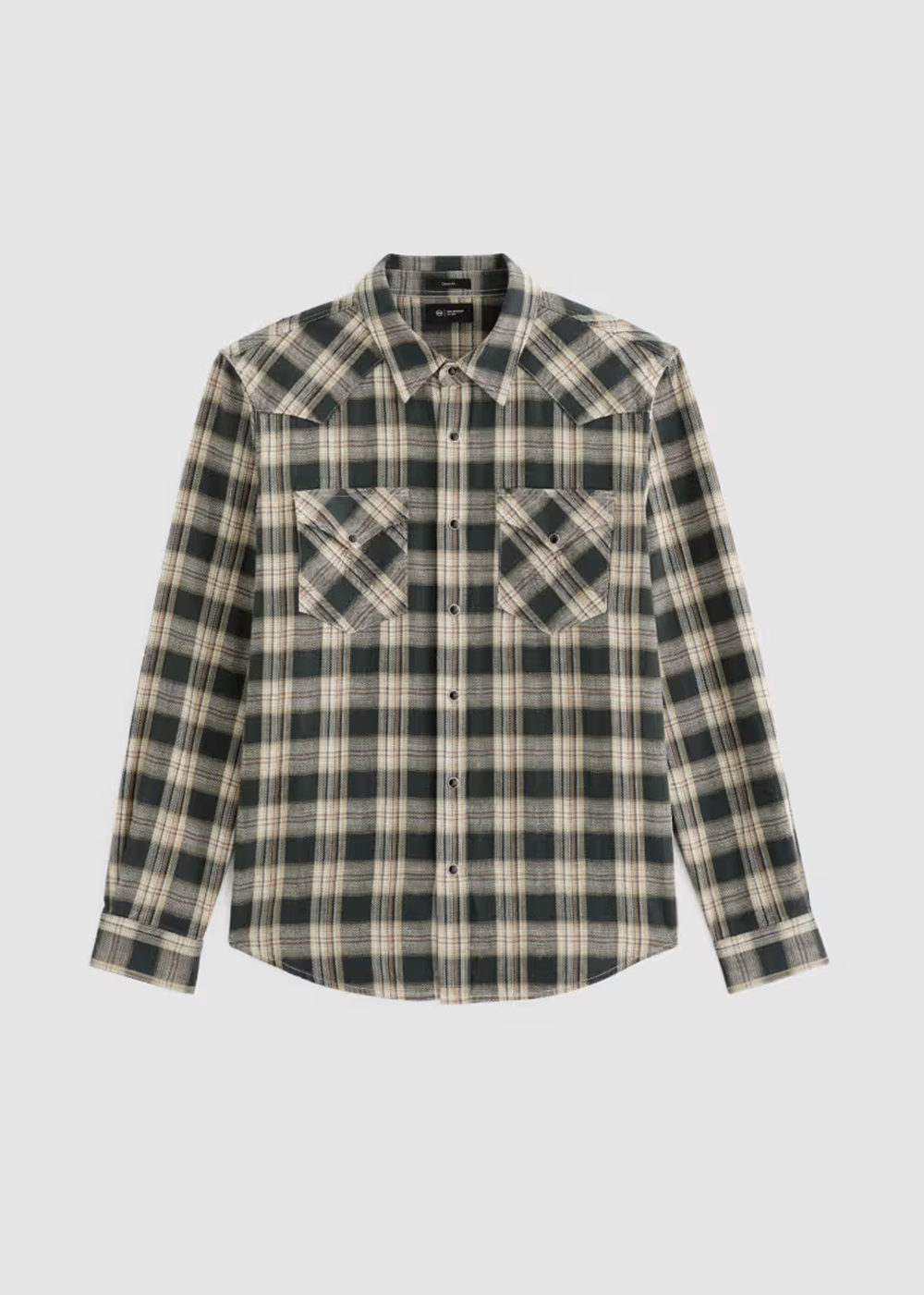 Huston Western Shirt - Charcoal Grey Multi - AG Jeans Canada - Danali