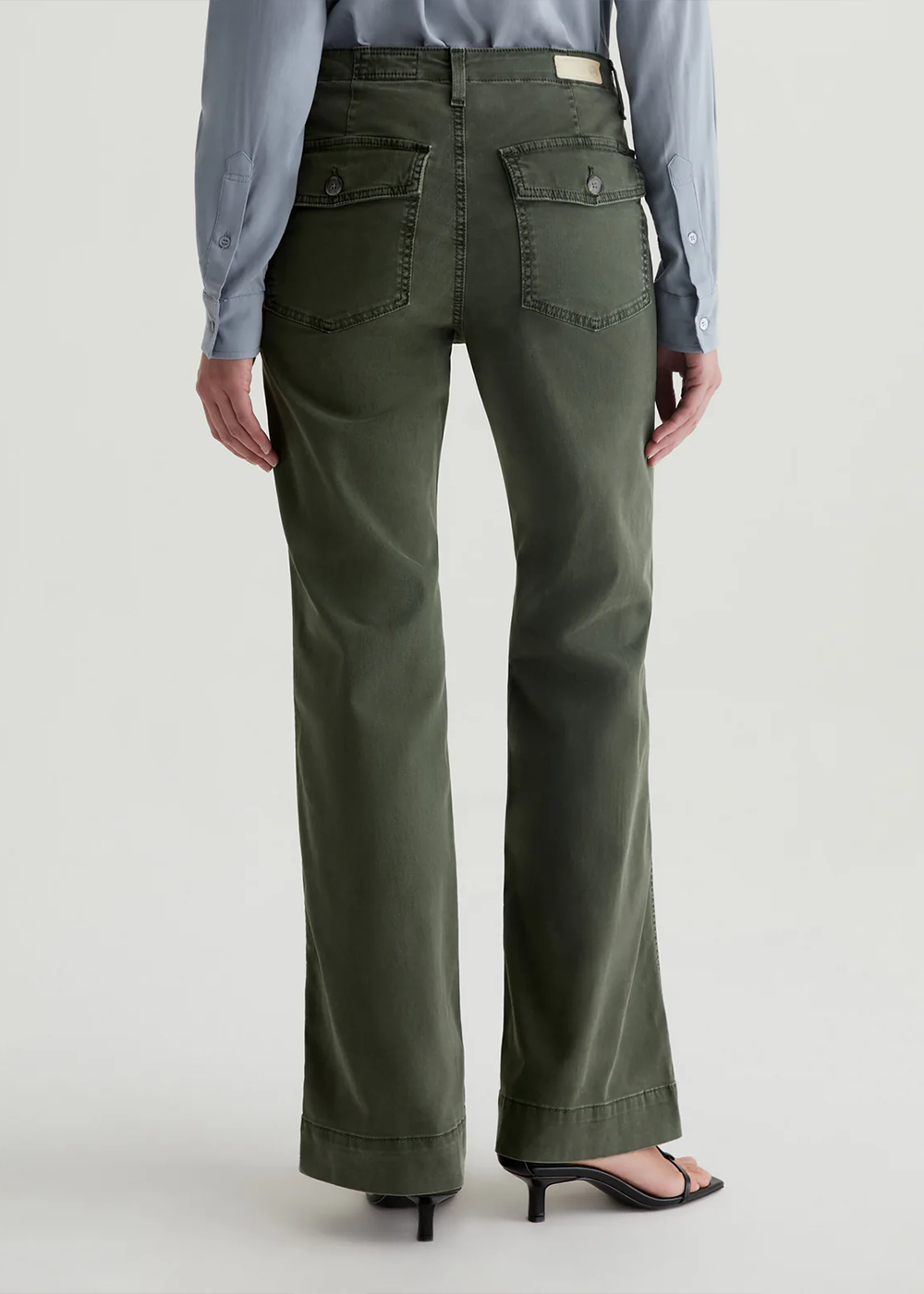 Juliet Cargo Pant - Sulfur Dark Thyme  - AG Jeans Canada  - Danali