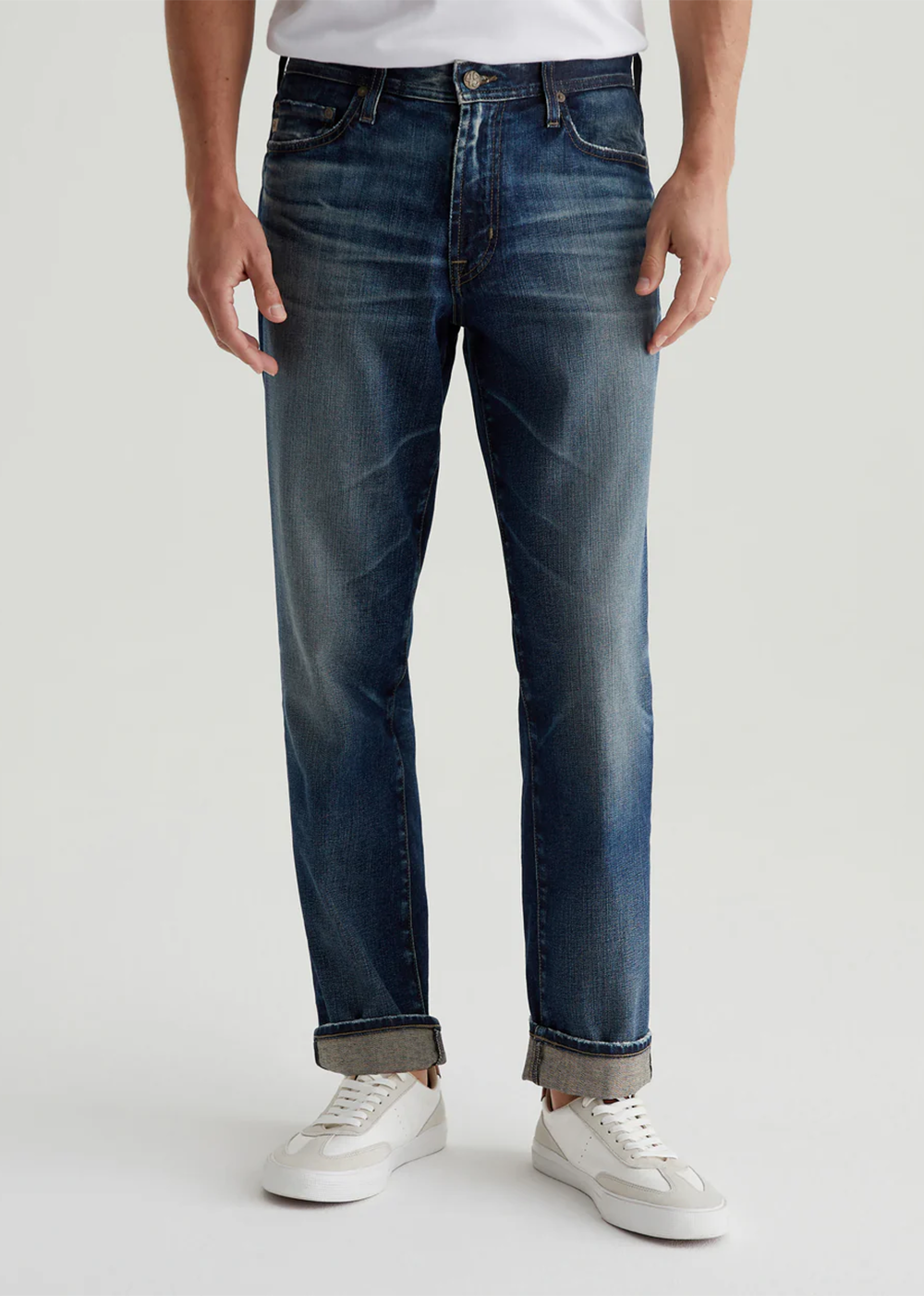 AG Jeans Kace Straight Crop Jean 9 Years Lombard - AG Jeans Canada - Danali