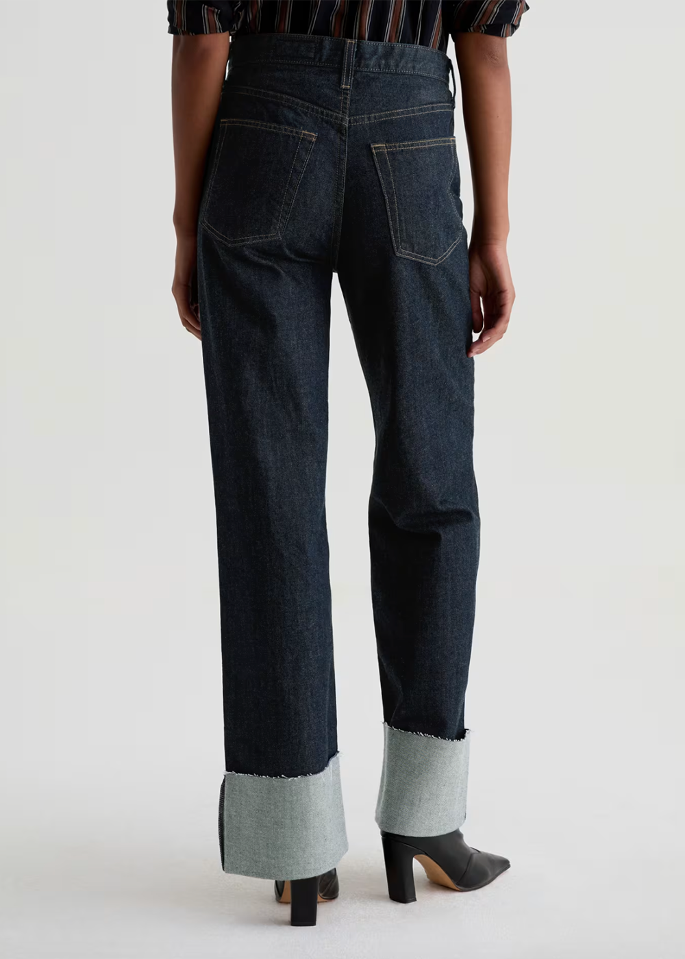 Kora High Rise Wide Leg Jean - Moonrise - AG Jeans Canada - Danali