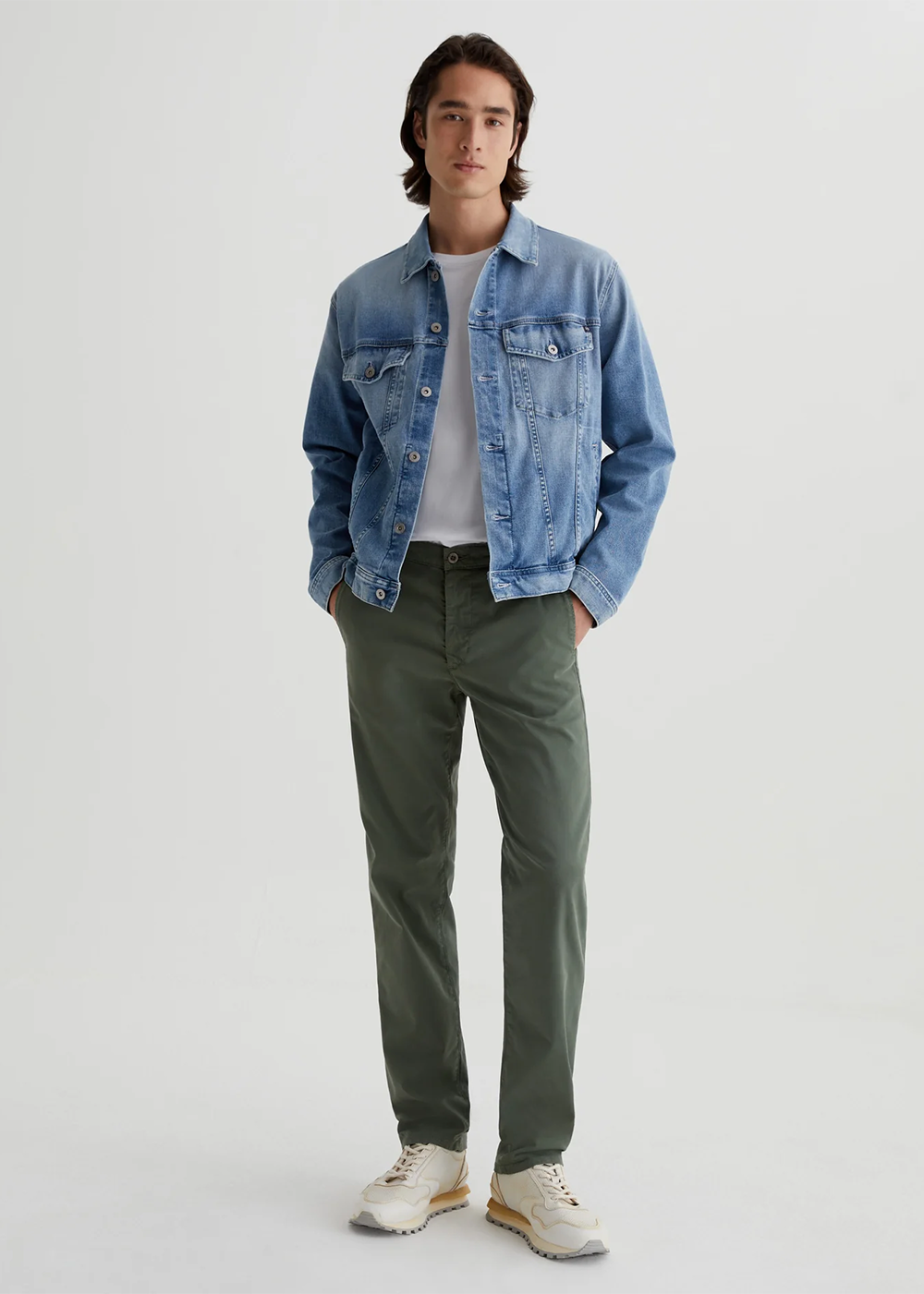 Kullen Slim Trouser - Seaside Sage - AG Jeans Canada - Danali