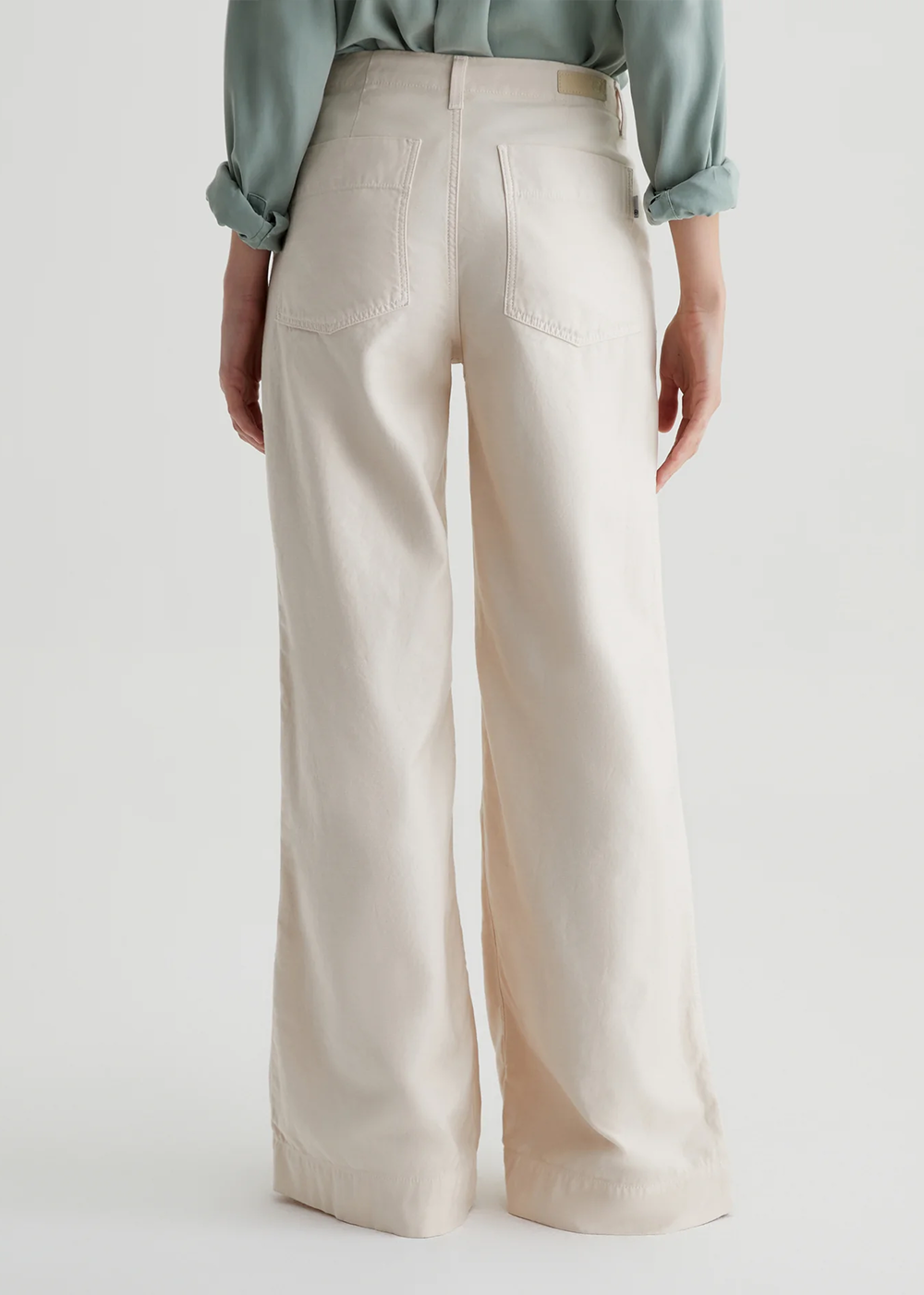 Laurent Wide Leg Pant - Opal Stone - AG Jeans Canada - Danali