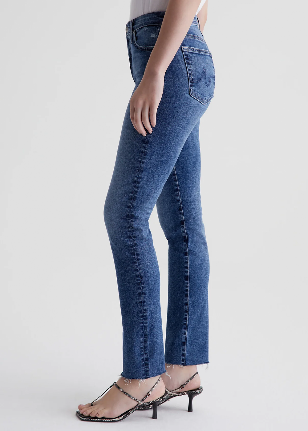 Mari High Rise Slim Straight Jean - 13 Years Disclosure - AG Jeans Canada - Danali