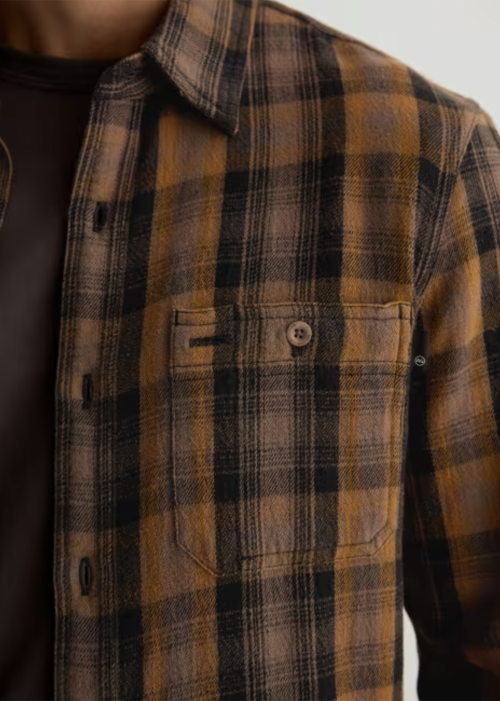 Mason Work Shirt - Yellow Multi - AG Jeans Canada - Danali