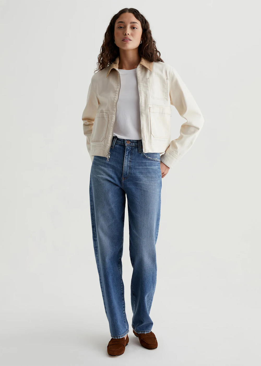 Rian Straight Leg Jean - 16 Years Sovereign - AG Jeans Canada - Danali