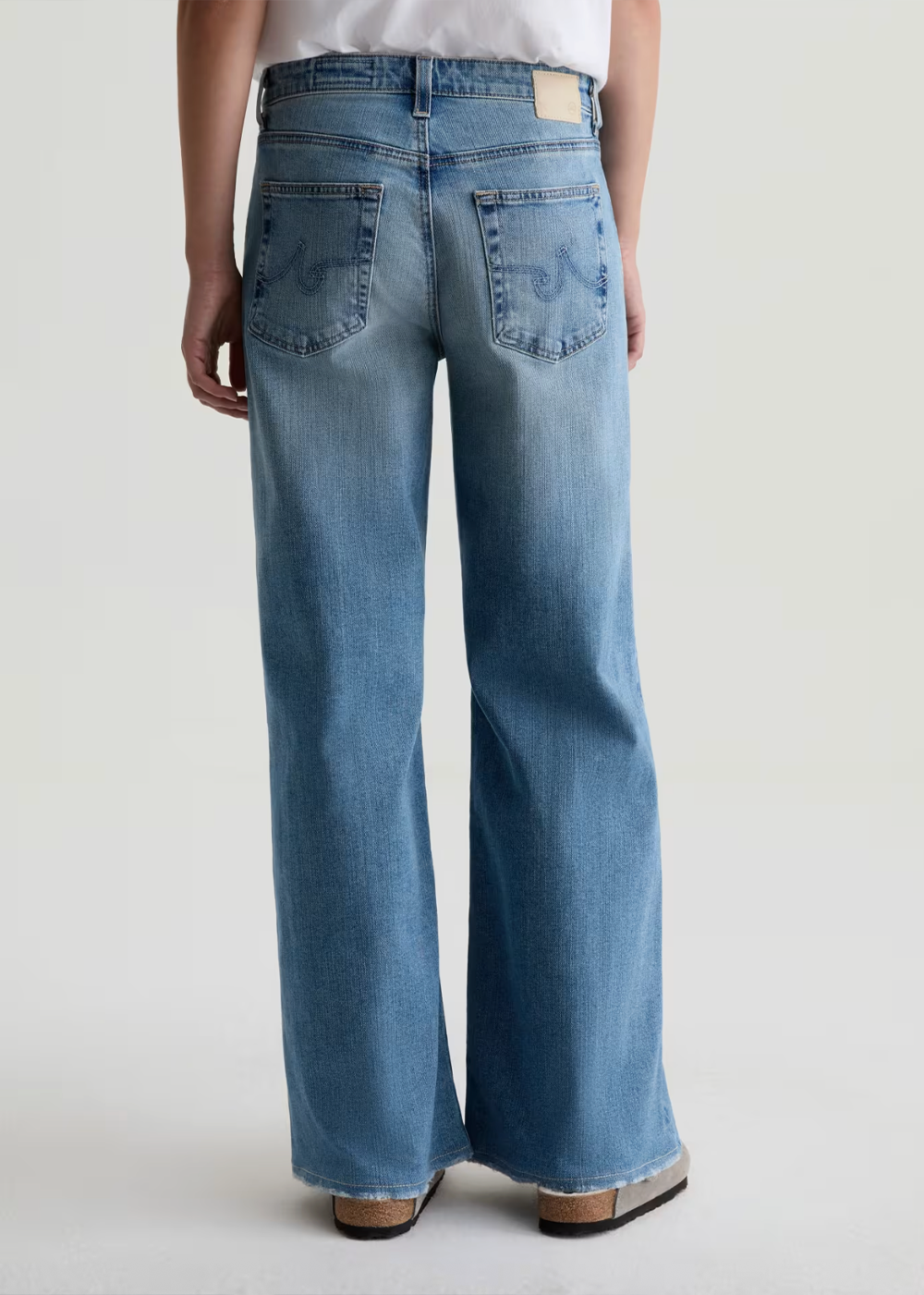 Saige Mid Rise Wide Leg Jean - Western Front - AG Jeans Canada - Danali