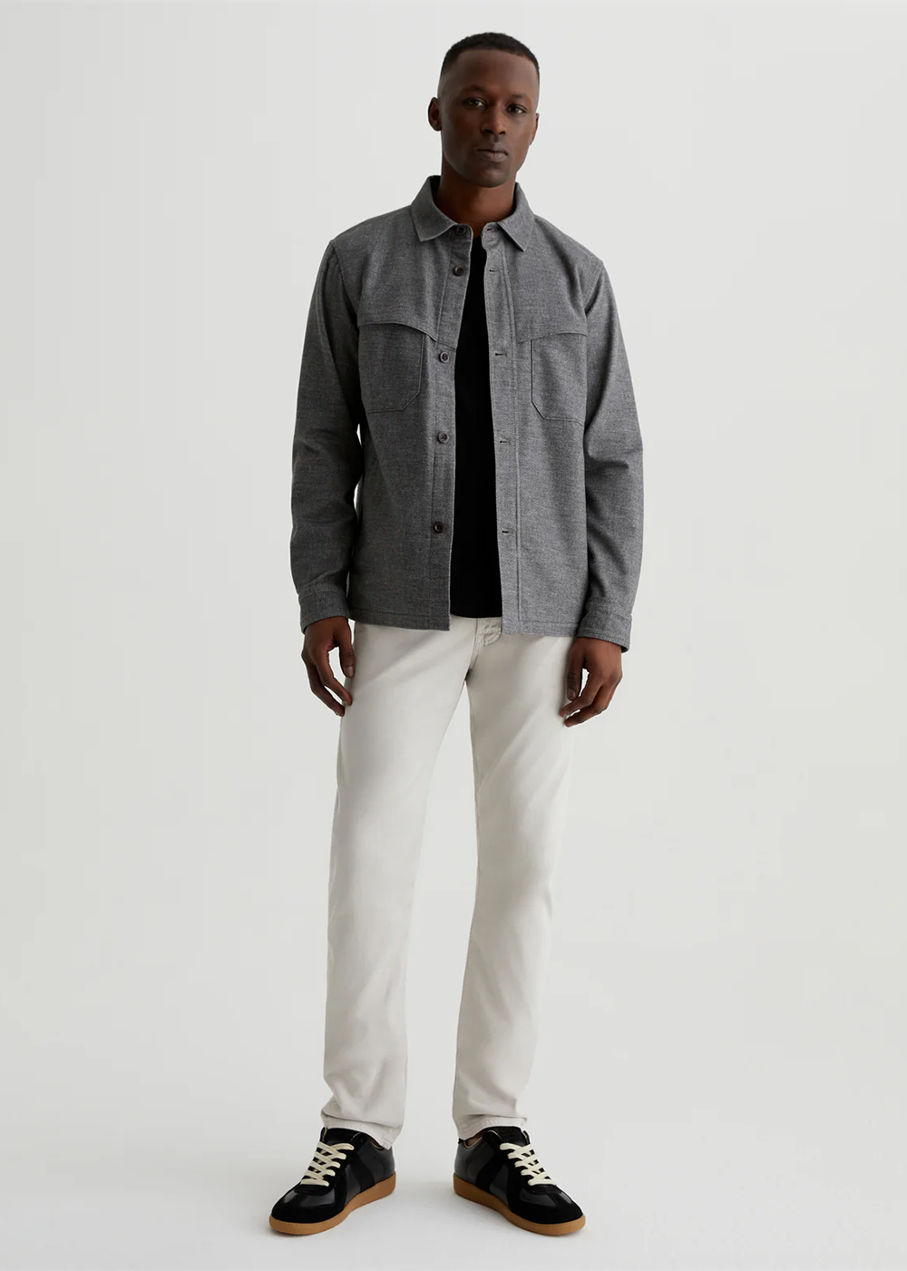 Tellis Modern Slim Sateen Pant - Pebble Creek - AG Jeans Canada - Danali