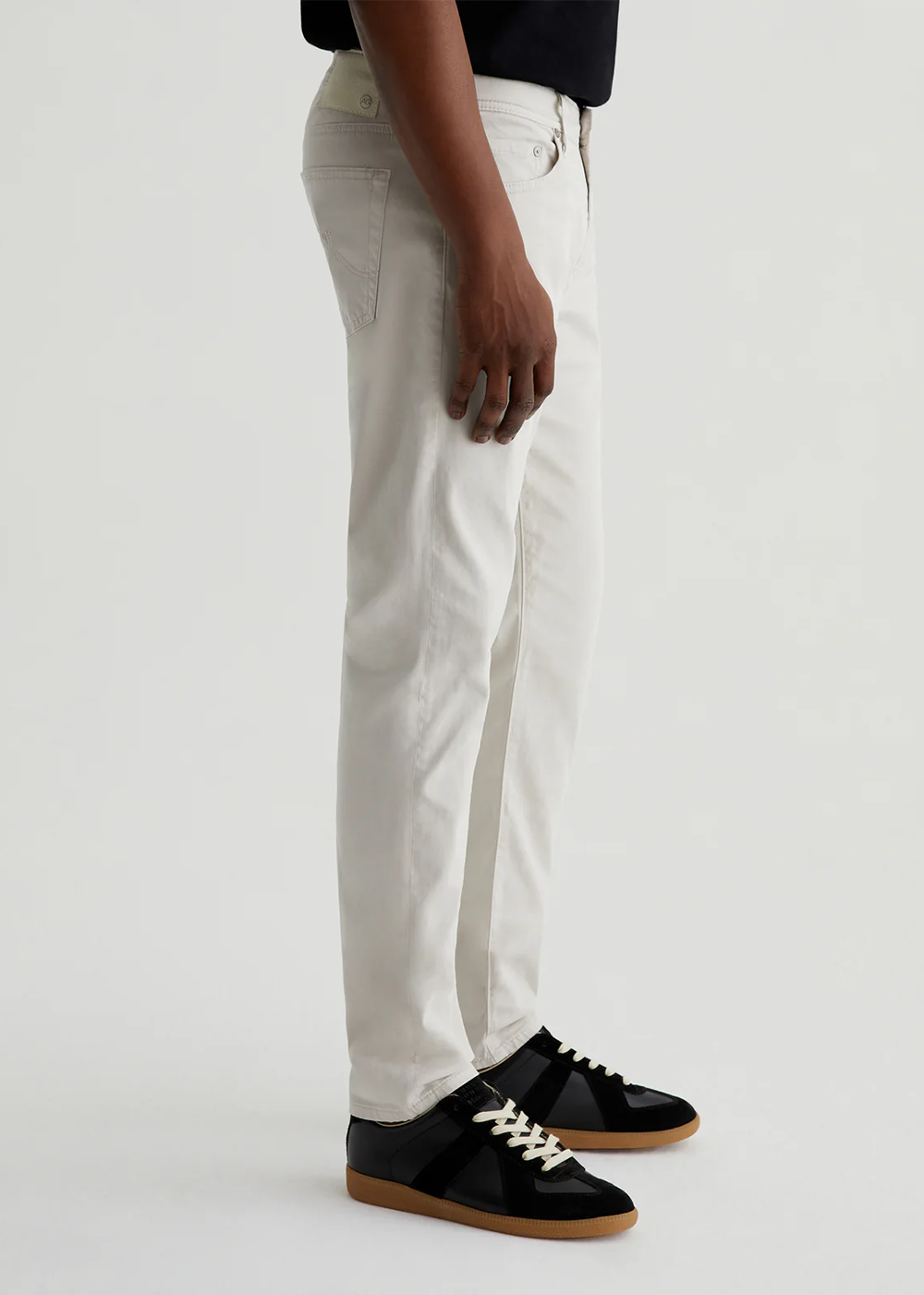 Tellis Modern Slim Sateen Pant - Pebble Creek - AG Jeans Canada - Danali