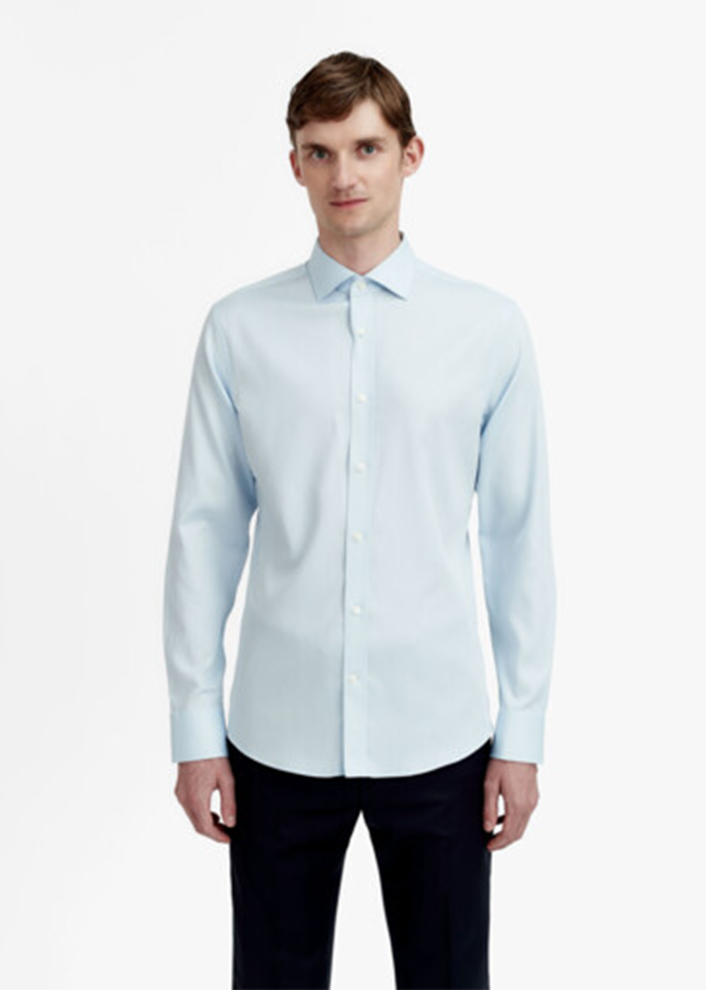 Adley C Shirt - Light Blue - Tiger of Sweden Canada - Danali