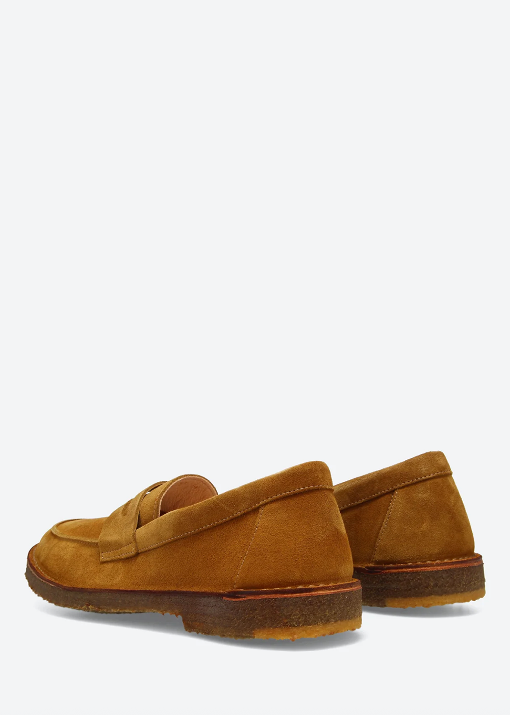 Saddleflex Suede Loafer Shoes - Tan - Astorflex Canada - Danali