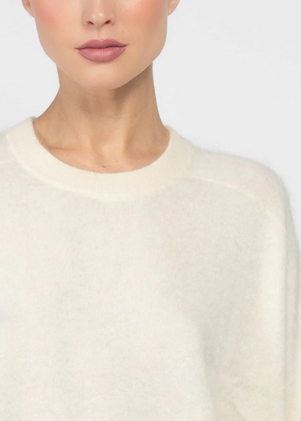 Fluffy Boxy Crew - Clouds - Autumn Cashmere Canada - Danali