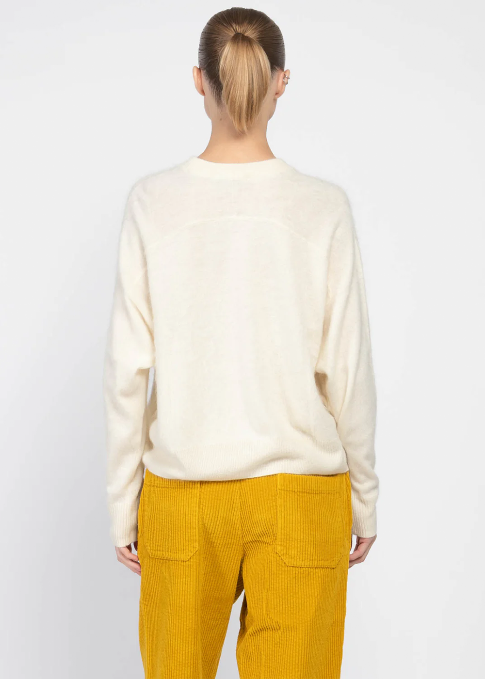 Fluffy Boxy Crew - Clouds - Autumn Cashmere Canada - Danali