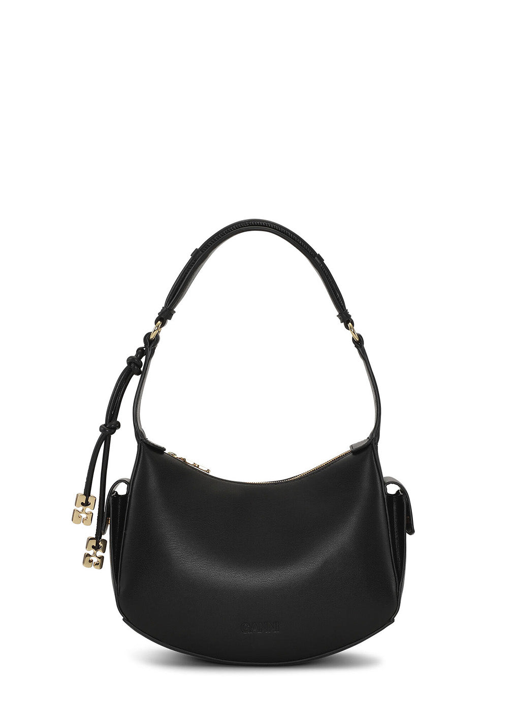 Black GANNI Swing Shoulder Bag - Black - GANNI Canada - Danali