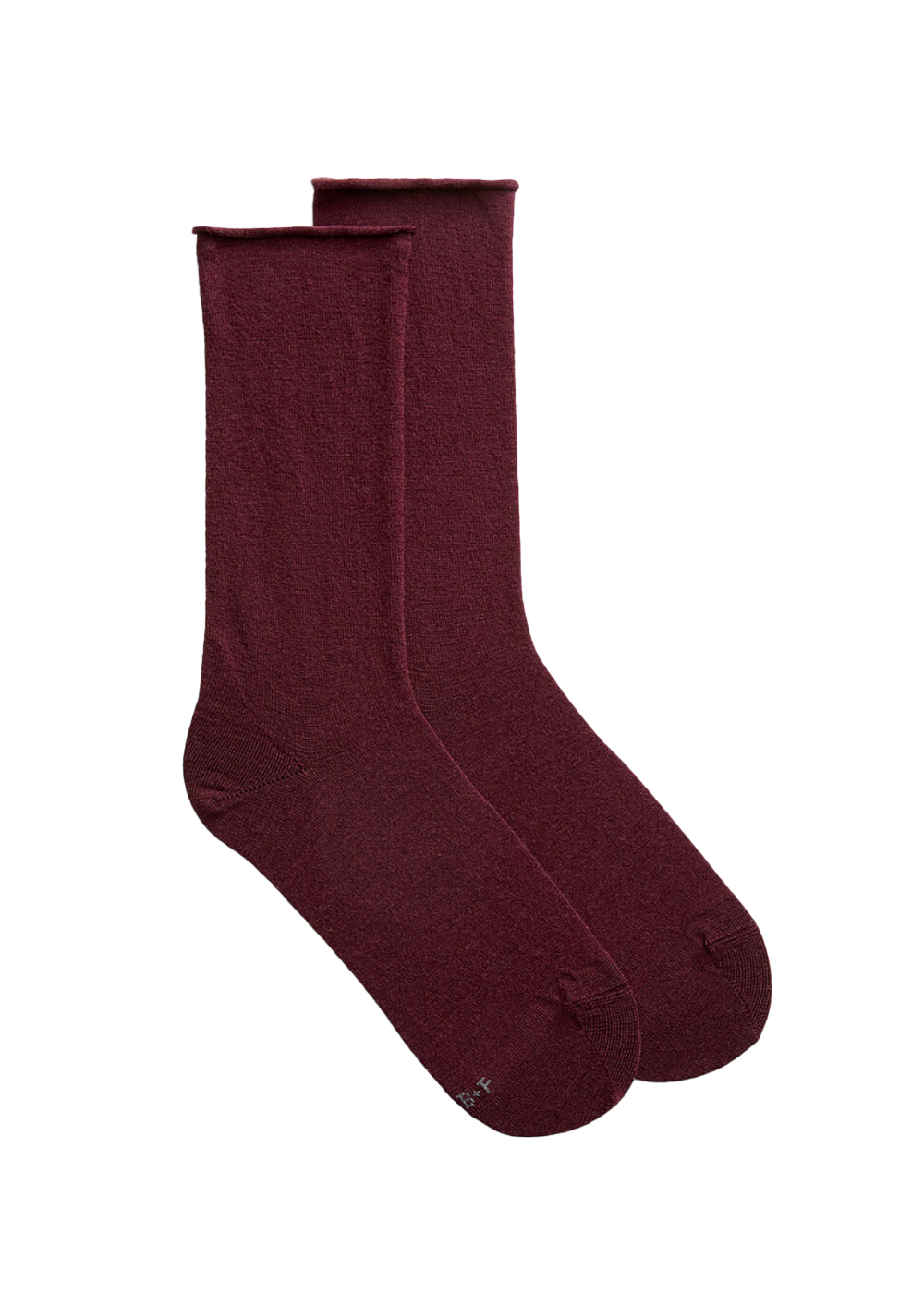 Velvet Cotton Socks - Plum - Bleuforet Canada - Danali