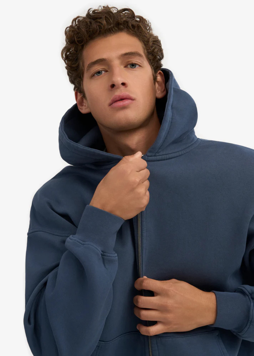 Classic Organic Zip Hoodie - Navy - Colorful Standard Canada - Danali - CS1007-NAVY