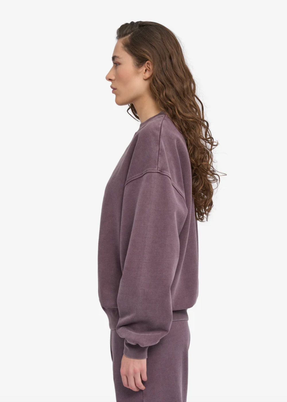 Organic Oversized Crew - Faded Grape - Colorful Standard Canada - Danali - CS1012