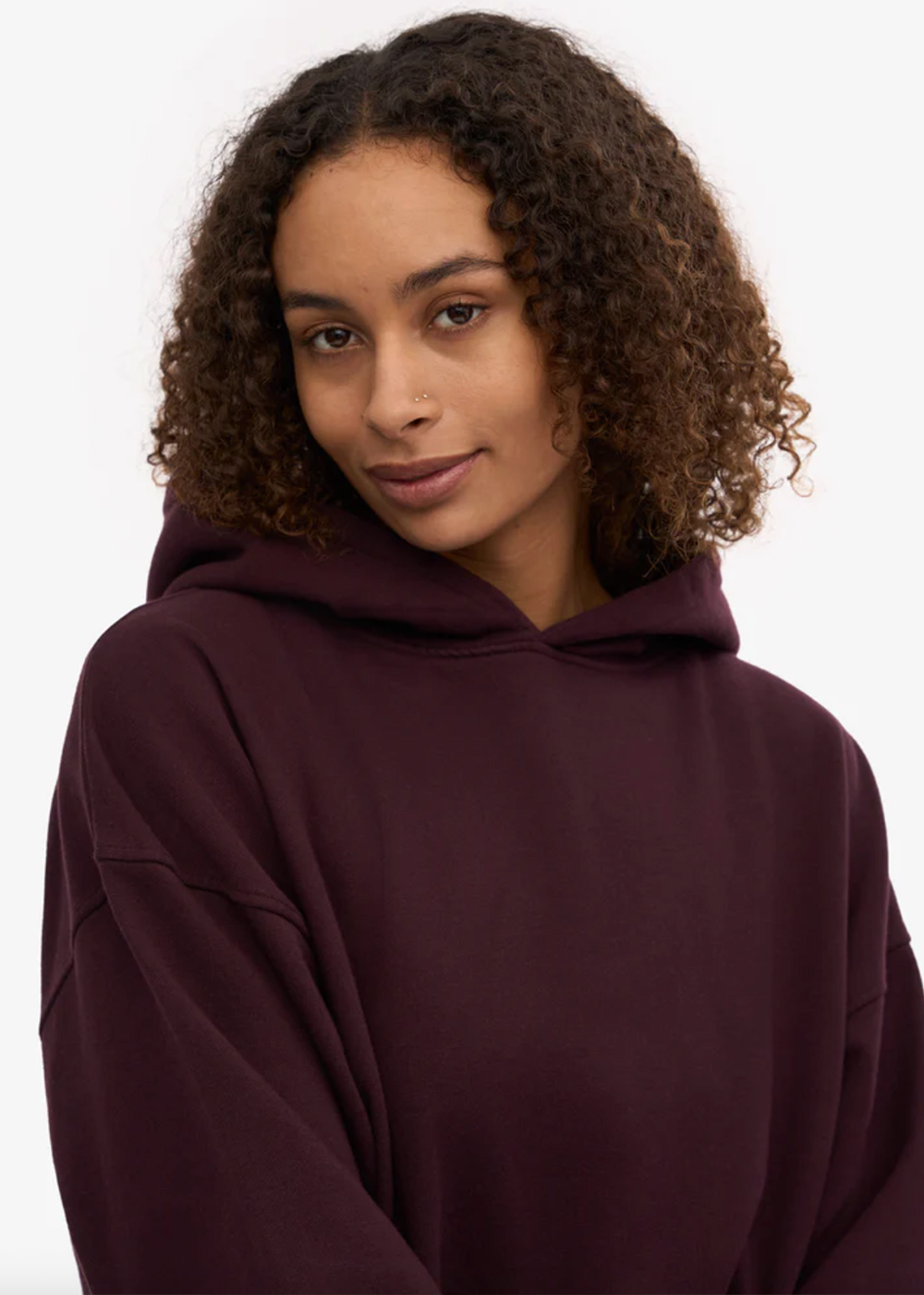 Organic Oversized Hoodie - Oxblood Red - Colorful Standard Canada - Danali - CS1015