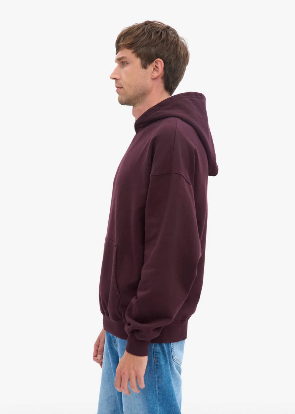 Organic Oversized Hoodie - Oxblood Red - Colorful Standard Canada - Danali - CS1015