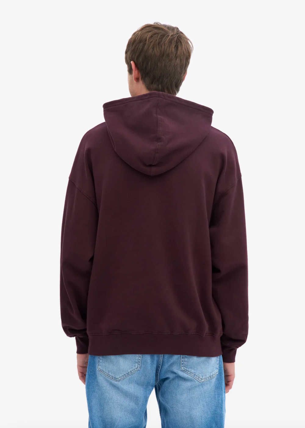 Organic Oversized Hoodie - Oxblood Red - Colorful Standard Canada - Danali - CS1015