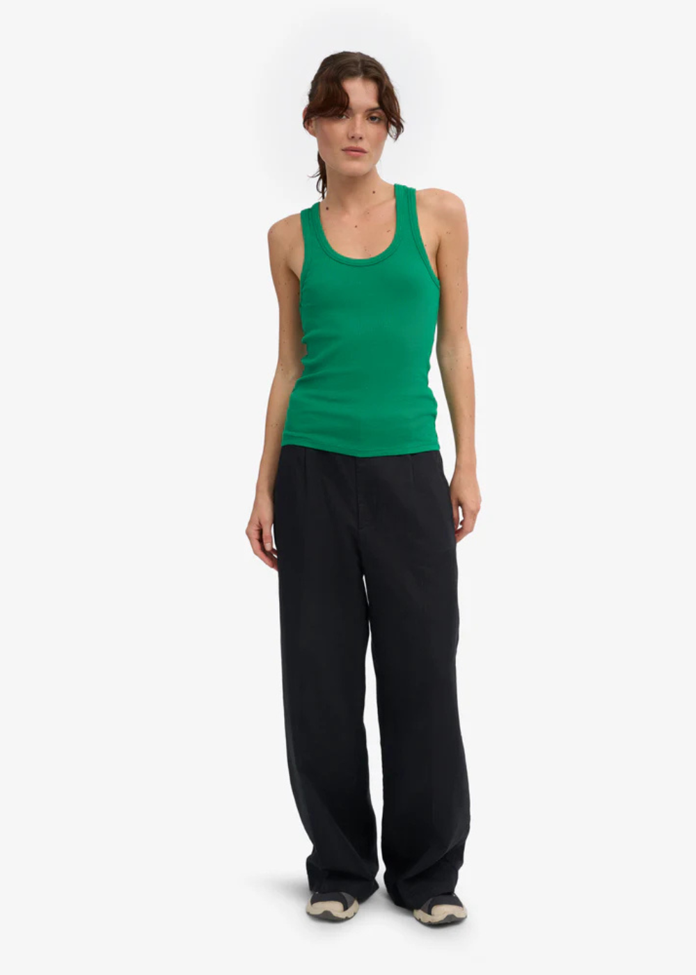 Organic Rib Tank Top - Kelly Green - Colorful Standard Canada - Danali - CS2054