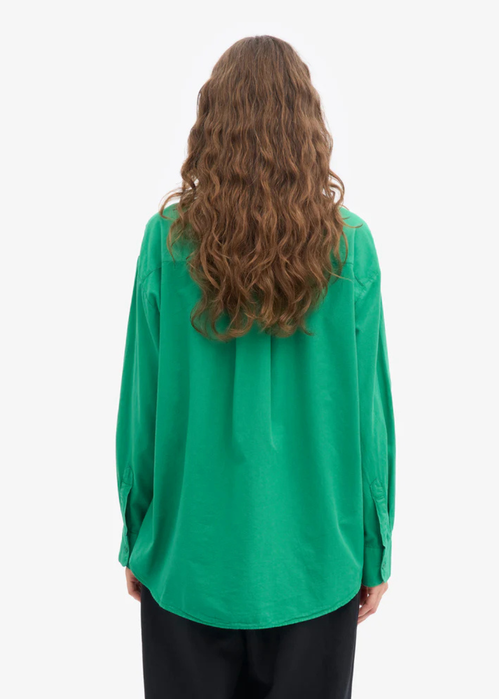 Organic Oversized Shirt - Kelly Green - Colorful Standard Canada - Danali -CS4005
