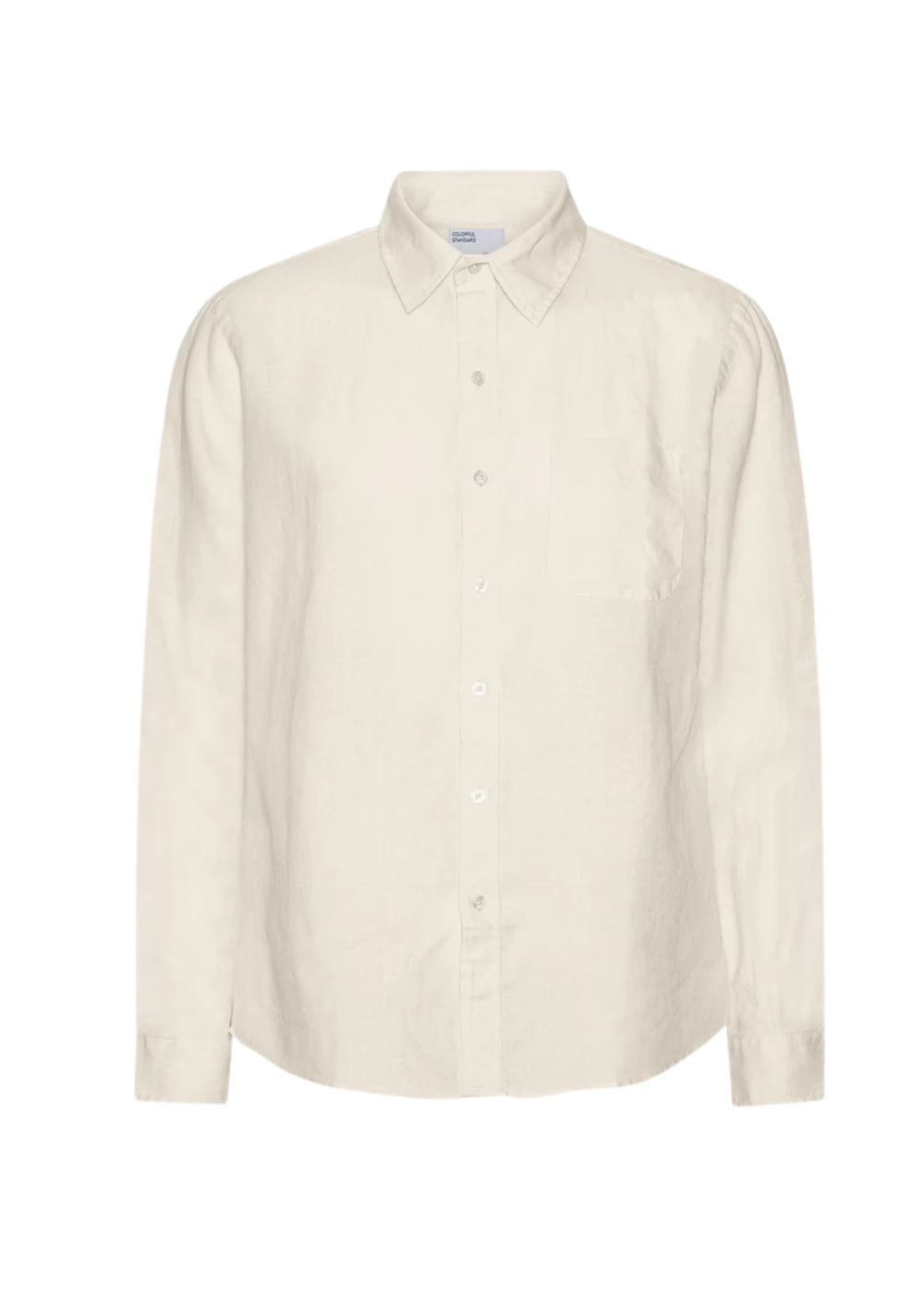 Linen Shirt - Ivory White - Colorful Standard Canada - Danali - CS4012 - 05