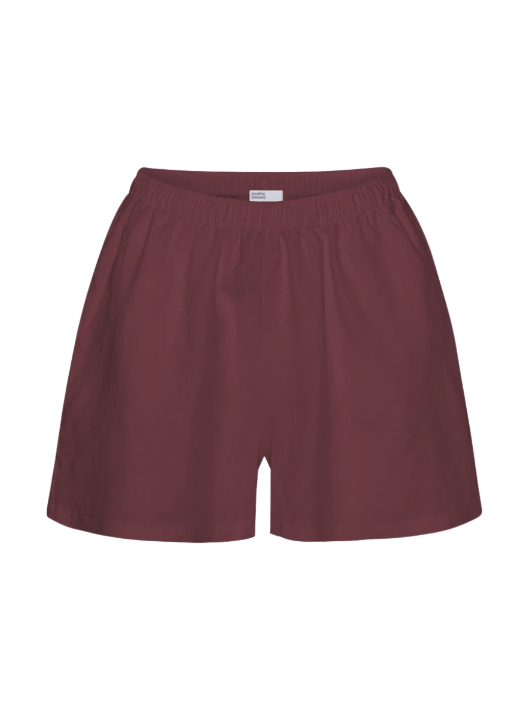 Linen Shorts - Oxblood Red - Colorful Standard Canada - Danali - CS4015