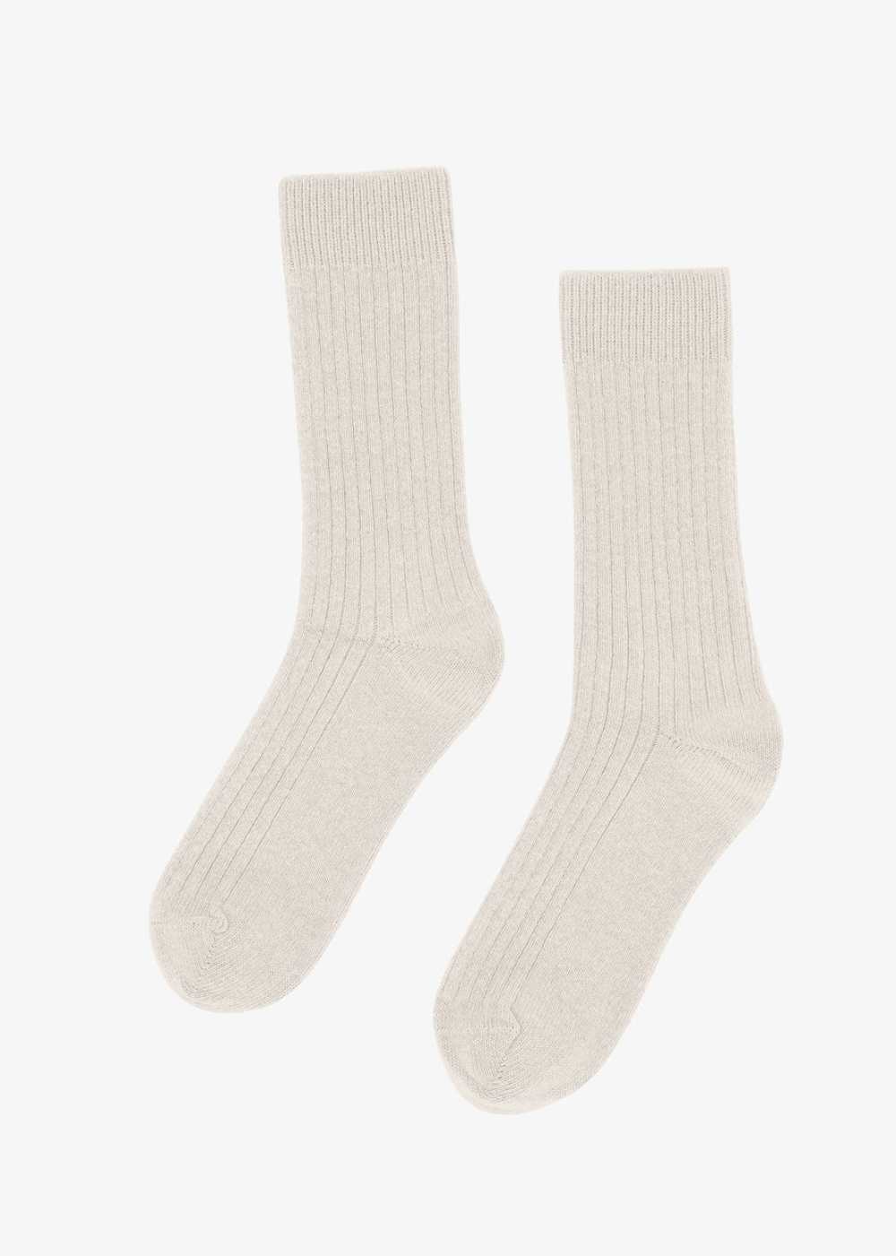 CS6003 Colorful Standard Merino Wool Blend Sock Optical White - Danali