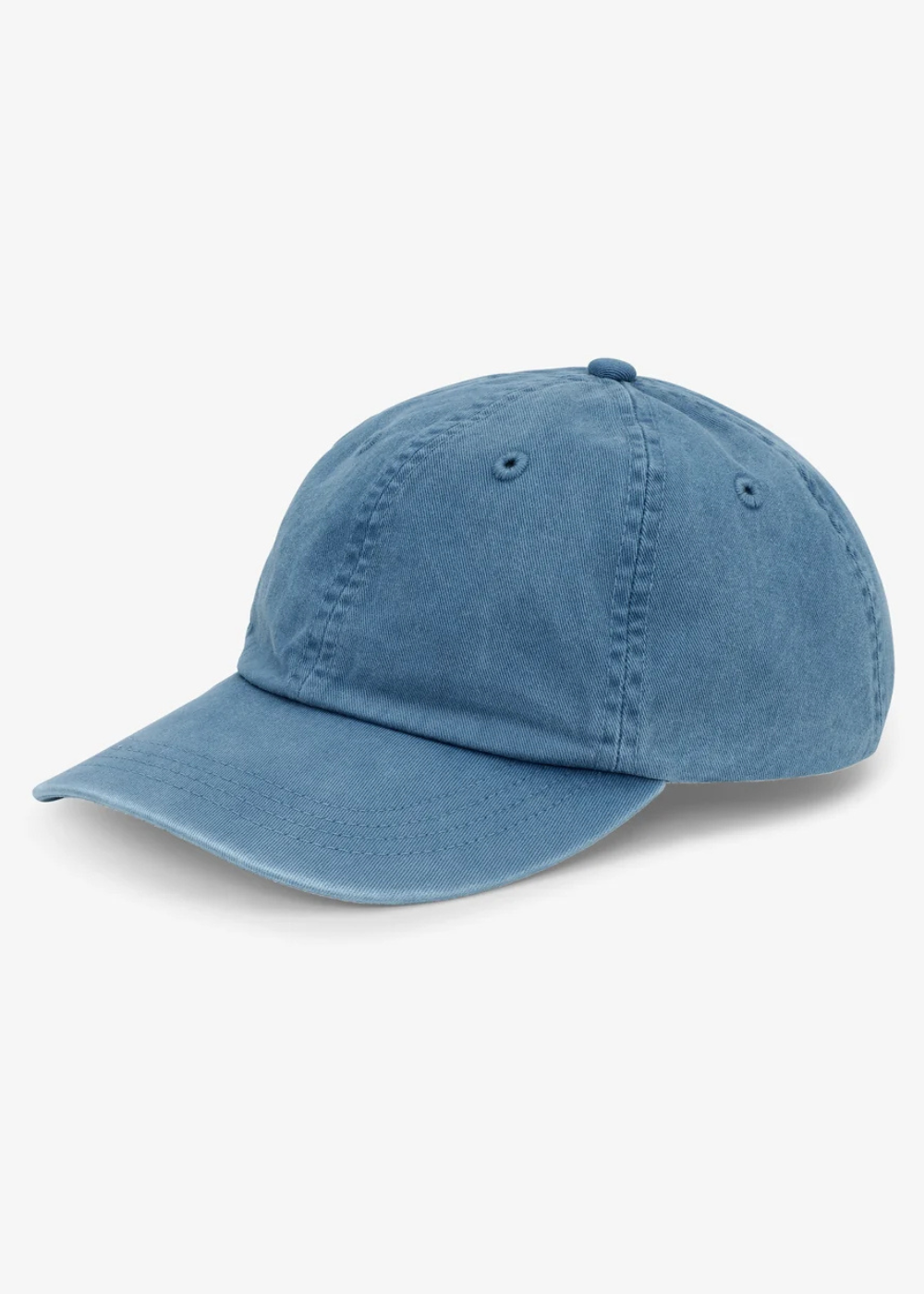 Colorful Standard Organic Cotton Cap Faded Indigo against a white studio background