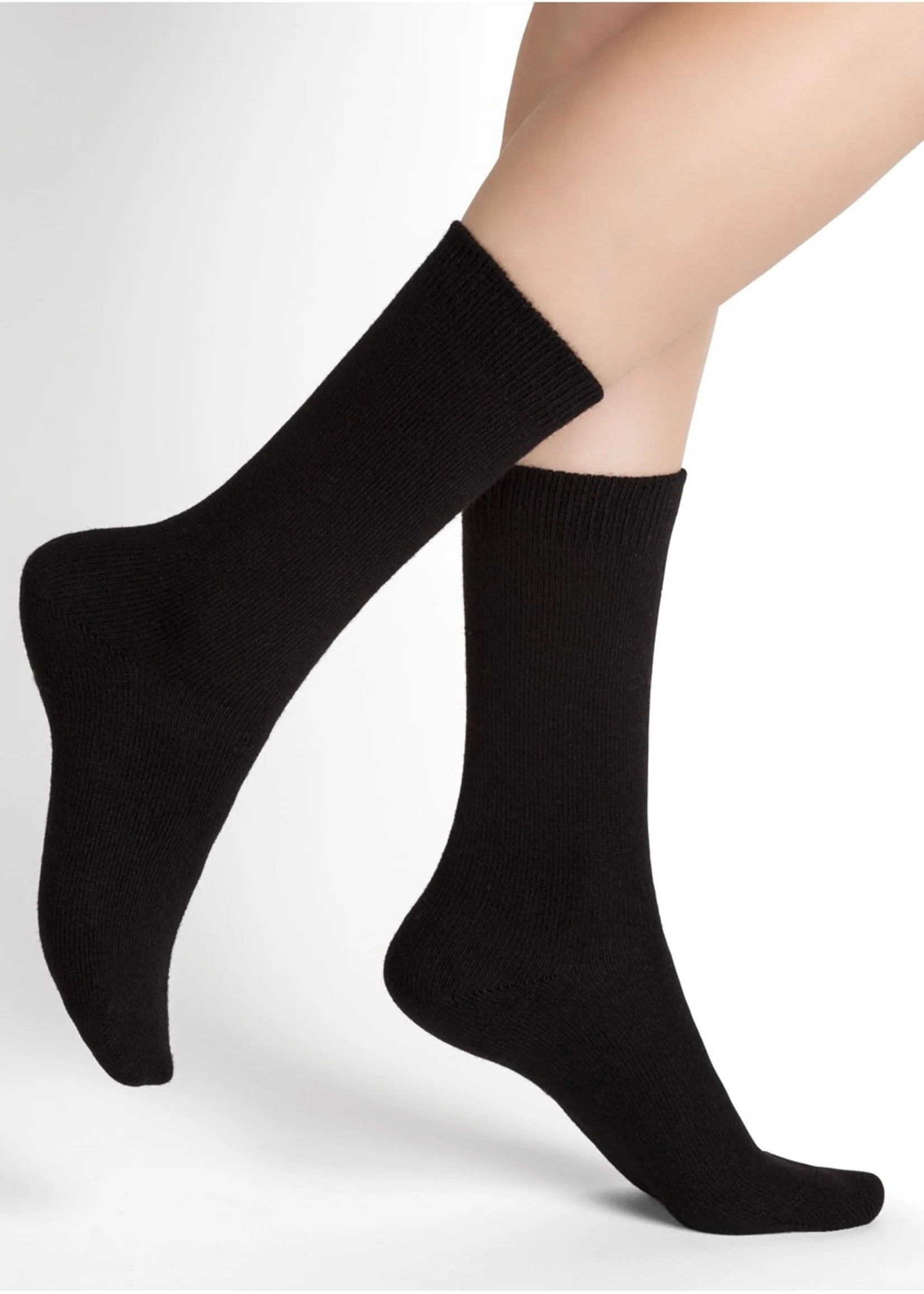 Cashmere Socks - Black - Bleuforet Canada - Danali