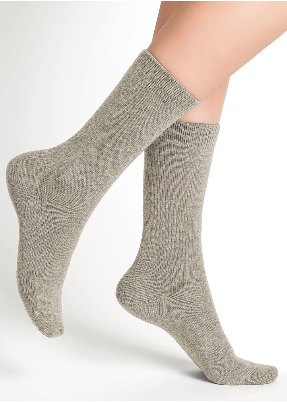 Cashmere Socks - Beige - Bleuforet Canada - Danali