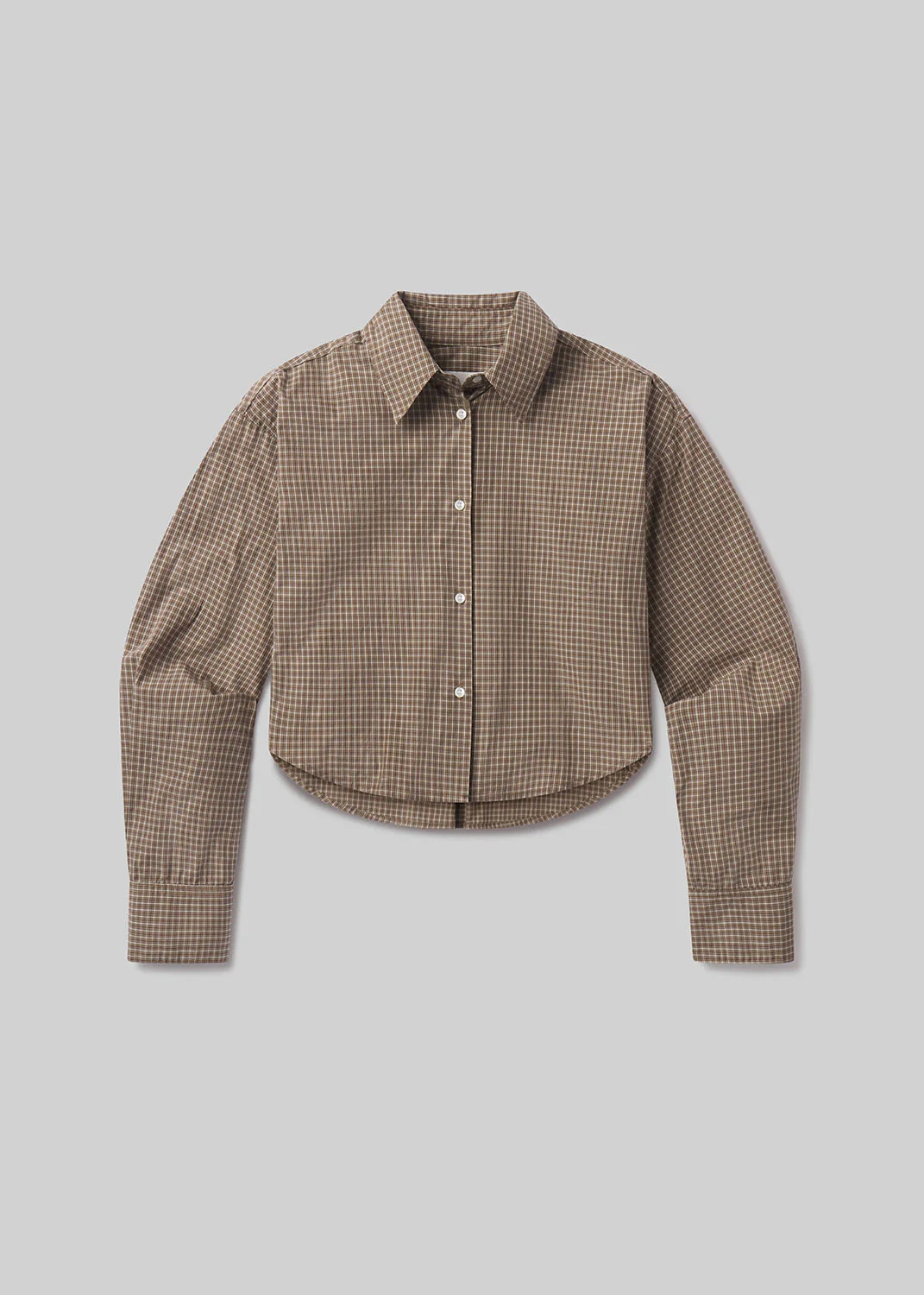 Ana Cropped Plaid Shirt - Heritage Stripe - Citizens of Humanity Canada - Danali