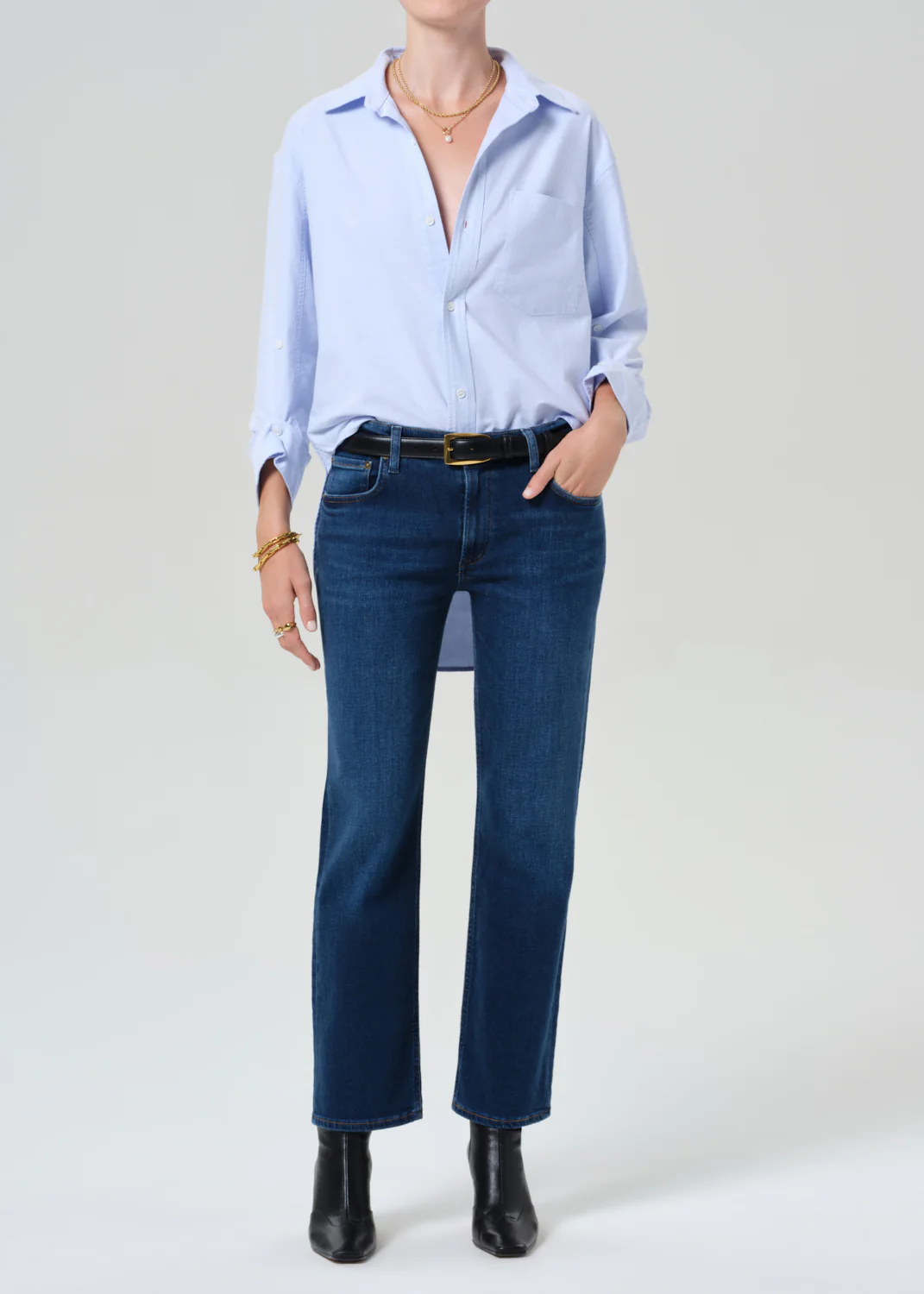 Anissa Low Rise Straight Cashmere Jean - Anissa - Citizens of Humanity Canada - Danali