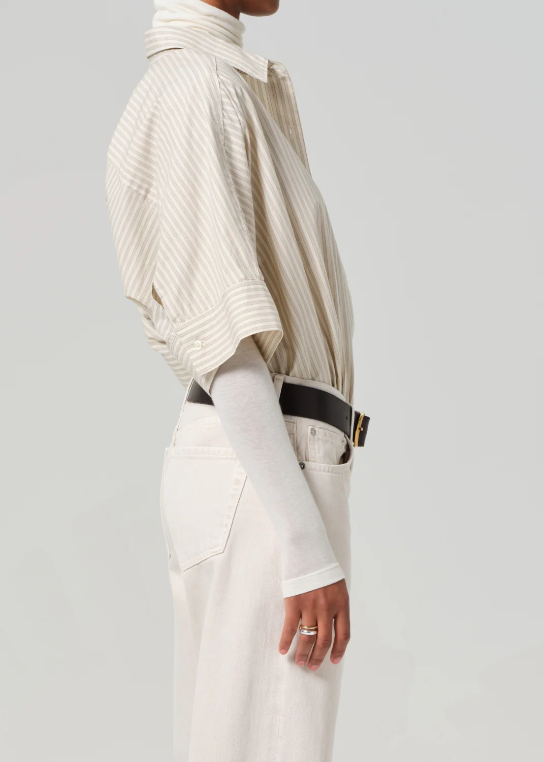 Claire Origami Shirt - Ciro Stripe - Citizens of Humanity Canada - Danali