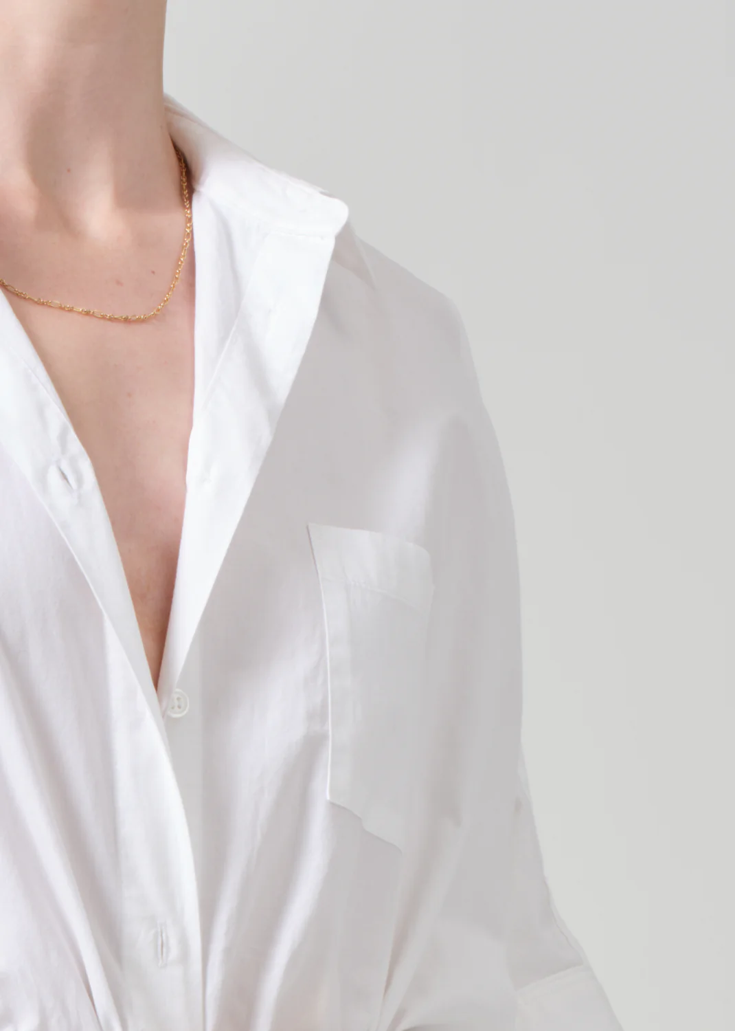 Claire Origami Shirt - White - Citizens of Humanity Canada - Danali