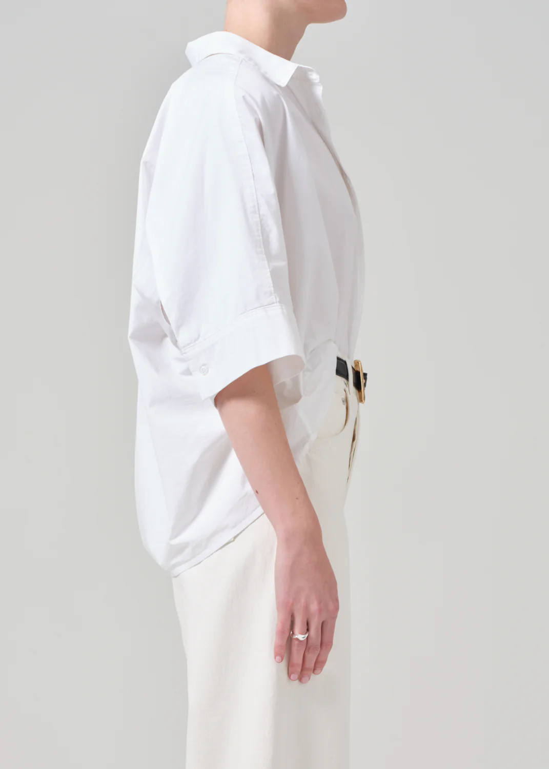 Claire Origami Shirt - White - Citizens of Humanity Canada - Danali