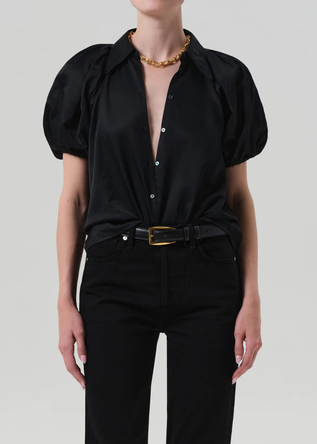 Leila Blouse - Black - Citizens of Humanity Canada - Danali