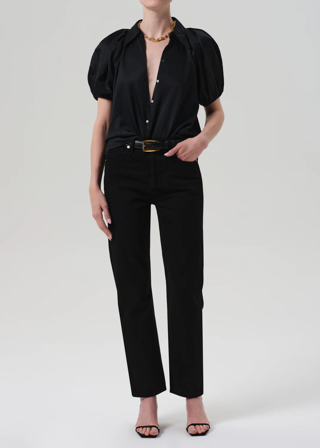 Leila Blouse - Black - Citizens of Humanity Canada - Danali