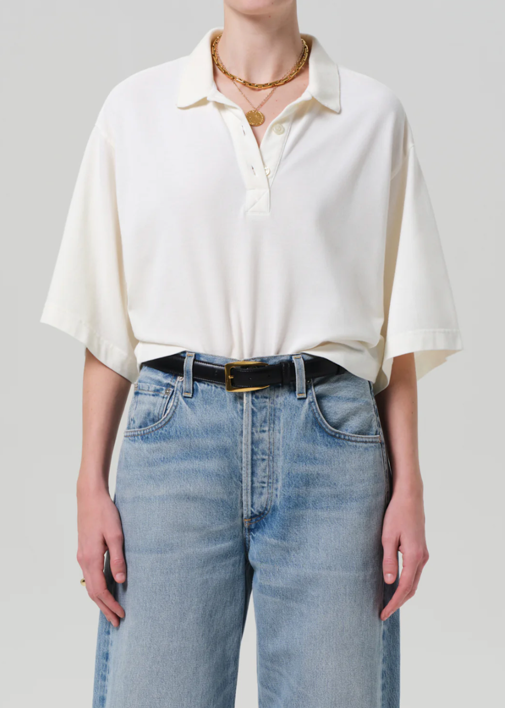 Lowen Polo Shirt - Pashmina - Citizens of Humanity Canada - Danali