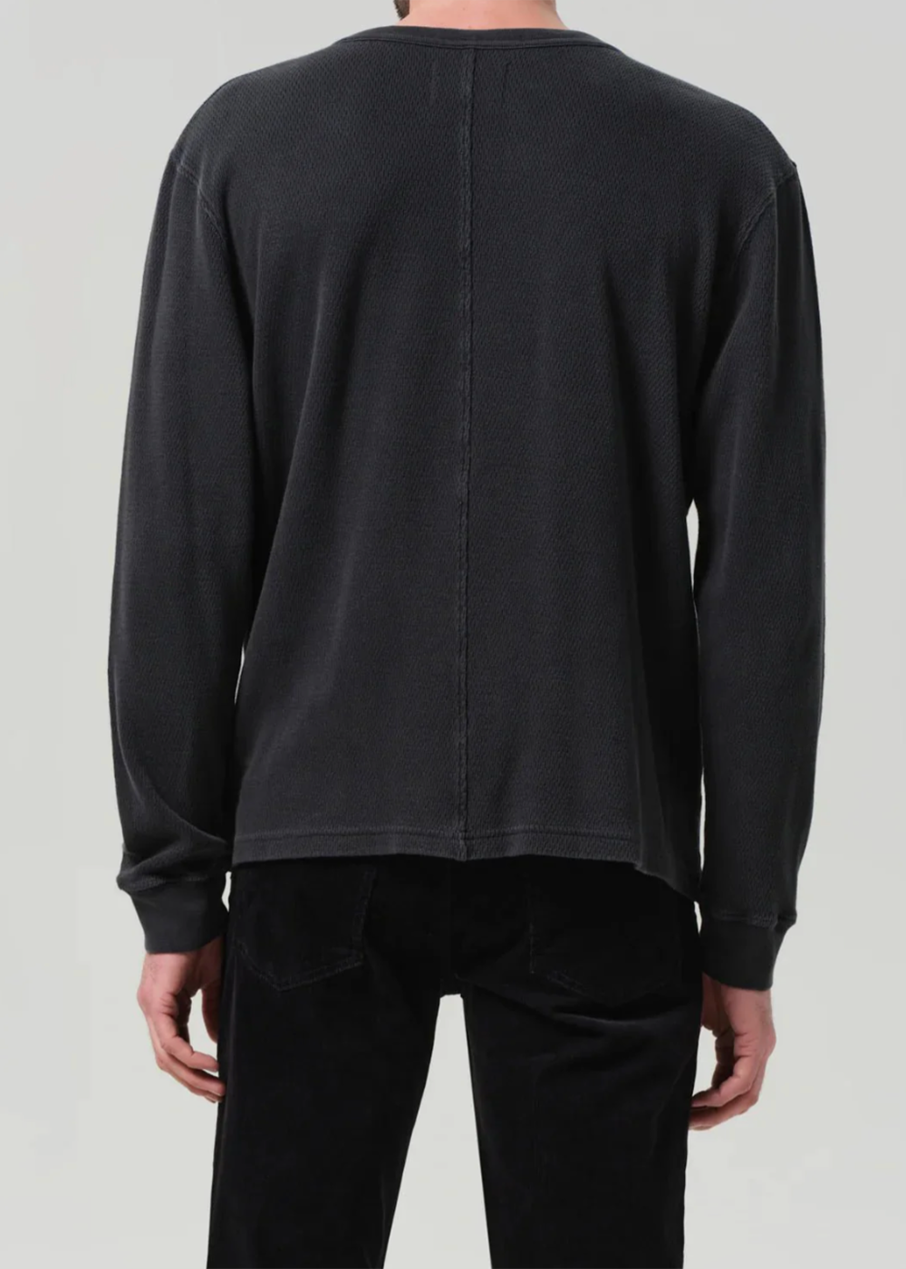 Citizens of Humanity Waffle Crewneck - Dark Charcoal - Citizens of Humanity Canada - Danali