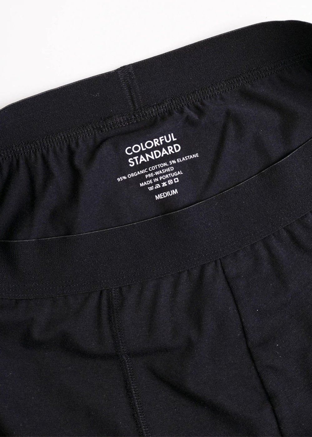 Classic Organic Boxer Briefs - Deep Black - Colorful Standard Canada - Danali