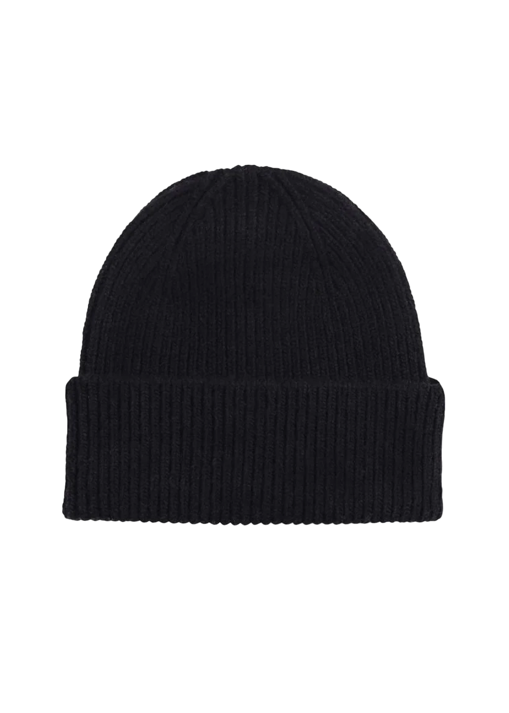Merino Wool Beanie - Deep Black - Colorful Standard Canada - Danali