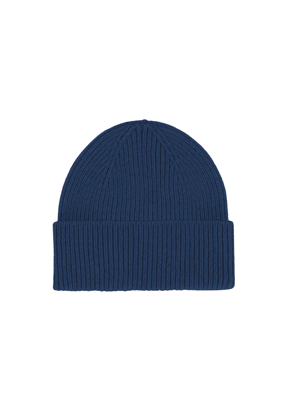 Merino Wool Beanie - Marine Blue - Colorful Standard Canada - Danali