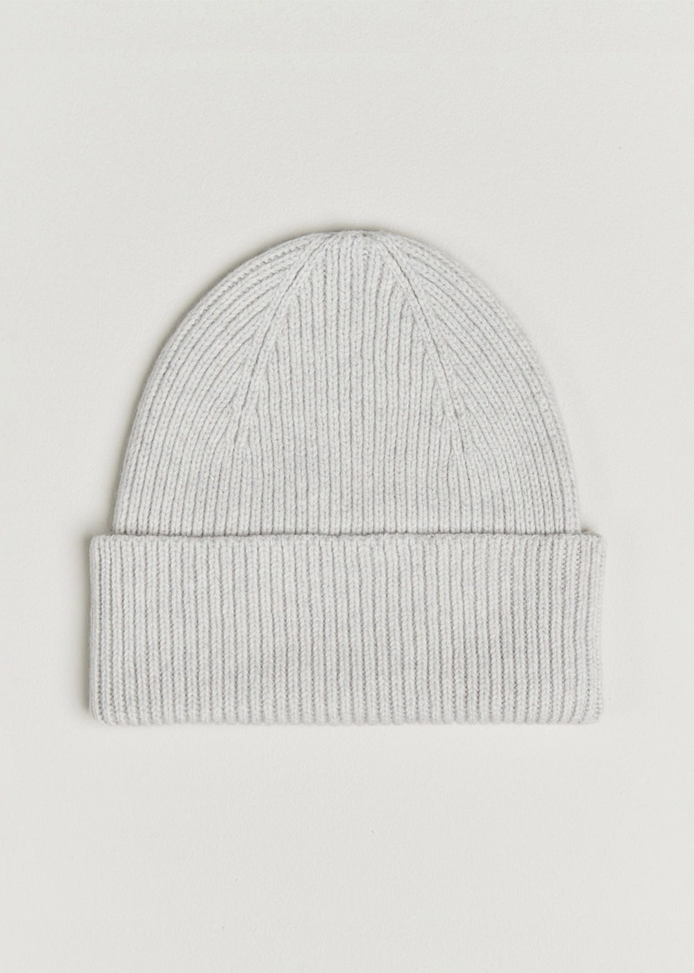 Merino Wool Beanie - Snow Melange - Colorful Standard Canada - Danali