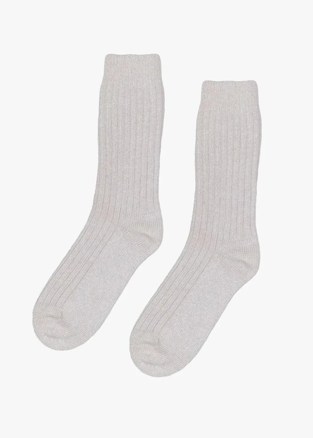 Merino Wool Blend Sock - Heather Grey - Colorful Standard Canada - Danali